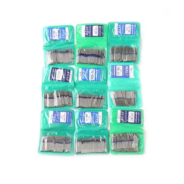 50pcs Dental Teeth Polishing Burs Dental Diamond Polishers for Polishing Smoothing Teeth Polishers - Image 2