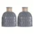 2pcs grey