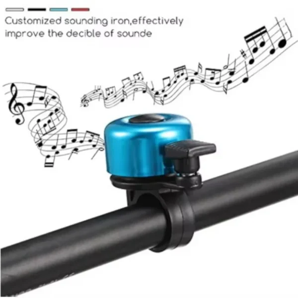 Bicycle Bell Alloy For Safety Cycling Handlebar Ring Bicycle Call Bike Accessories Alloy Mountain Road Bike Horn Sound Alarm - Image 2