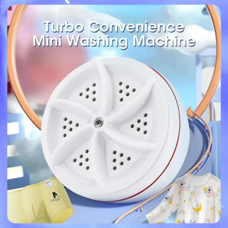 Mini Washing Machine USB Rotating Turbine Portable Washing Machine For Socks Underwear Wash Dishes For Travel Home Business Trip - Image 4