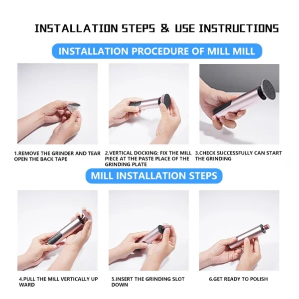 Foot Care File Electric Foot Callus Remover Leg Heels Remove Dead Skin Pedicure Tool Set and Replacement Sandpaper - Image 3