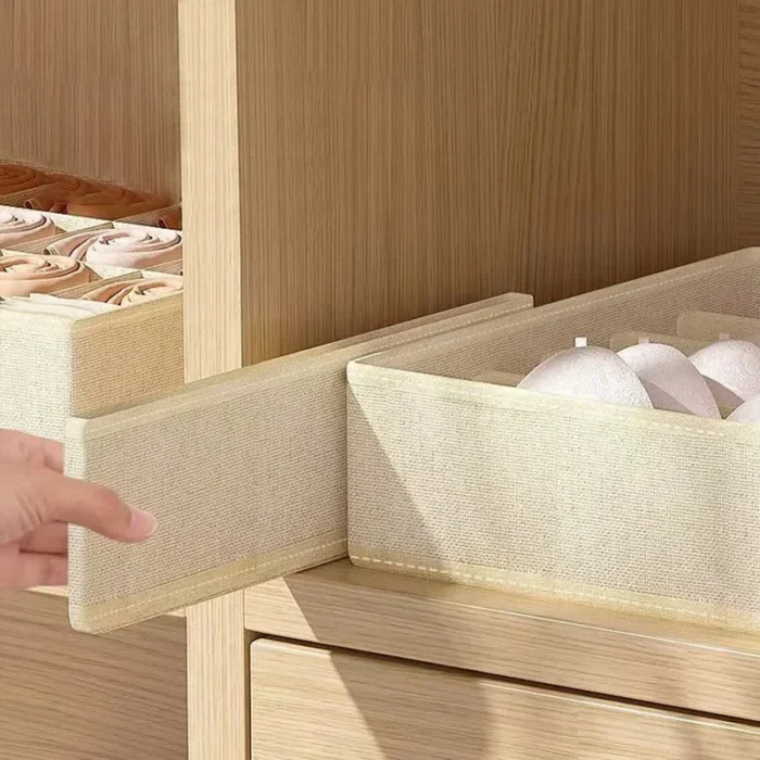 Sports Bra Underwear Organizer Storage Box Panties Socks Storage Boxes Wardrobe Clothes Organizer Cabinet Drawers Separator Box - Image 2