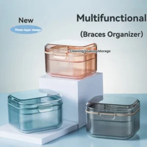 Invisible Braces, Orthodontic Retainers, Storage Boxes, Dental Braces, Portable Portable Denture Storage Boxes