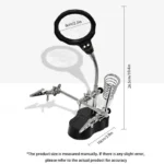 1 Set Repair Auxiliary Strap Light Magnifying Glass Mobile Phone Motherboard Digital Device Maintenance Tool Table - Image 4