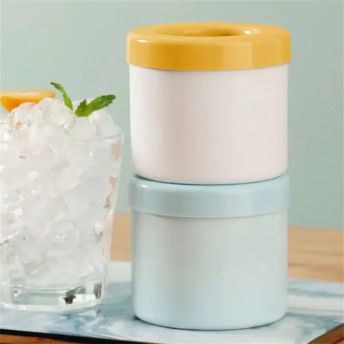 Silicone Ice Cube Mold Round Ice Bucket Summer Homemade DIY Refrigerator Freeze Ice Maker Creative Ice Cube Mold Barware Tools - Image 1