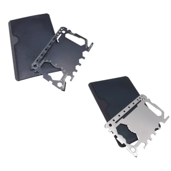 Multi Tool 46 in 1 Credit Card Size Outdoor Camping Survival Accessories Multipurpose Gear Gadget Tools for Man Portable - Image 3