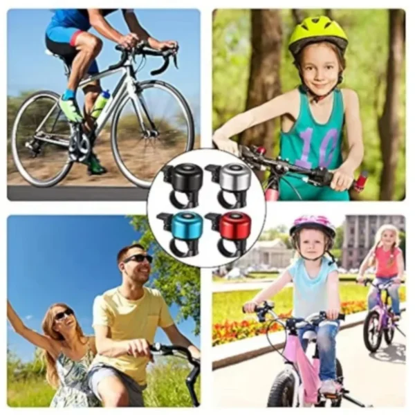 Bicycle Bell Alloy For Safety Cycling Handlebar Ring Bicycle Call Bike Accessories Alloy Mountain Road Bike Horn Sound Alarm - Image 3