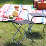Lightweight Aluminum Alloy Portable Folding Stool Compact Foldable Chair for Outdoor Camping Fishing Travel Commuting Sports - Image 3