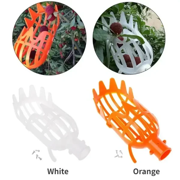 1PC High-Altitude Fruit Picker, Plastic Garden Harvesting Tool for Loquat, Bayberry, Peach, Plum & Jujube - Image 5