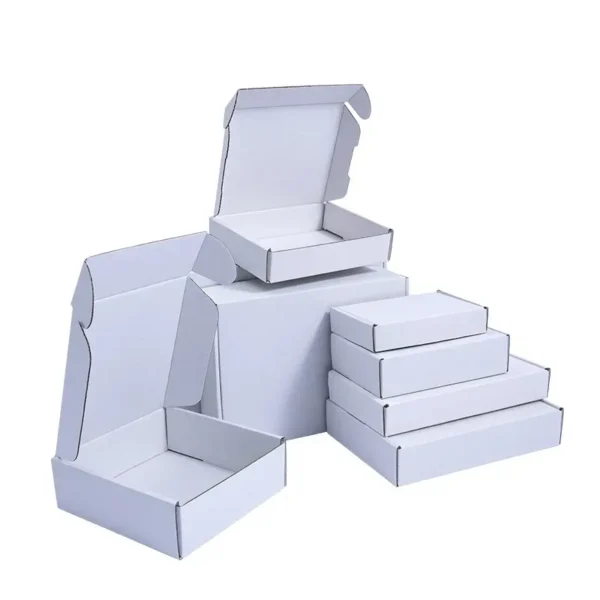 Get 10pcs Brown Carton Kraft Box, Gift Packing Boxes, Soap Packaging, Storage Item Aircraft box - Image 2
