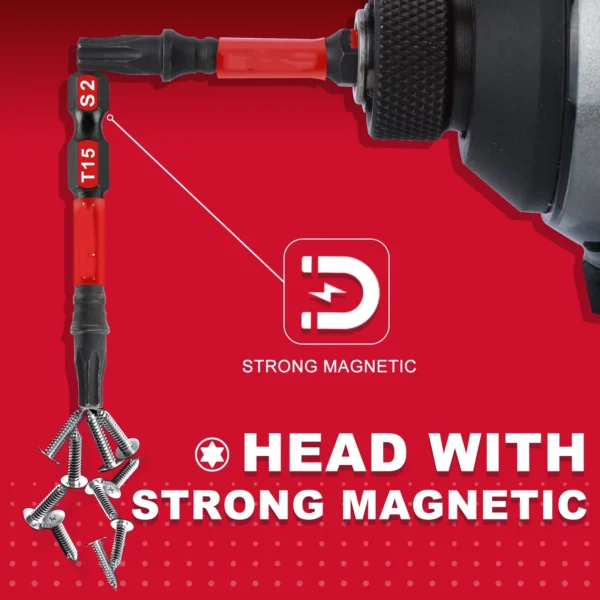 Mixed 2Inches Impact X50 Power Driver bit set ,S2 Alloy Steel Bit with Storage Organizer - Image 6