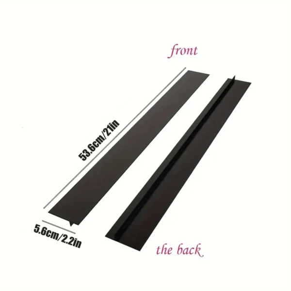 Silicone Gap Strip, Kitchen Gas Stove Sealing Strip, Kitchen Anti-Oil Anti-Stain Strip, Silicone Seal Insert Strip - Image 2