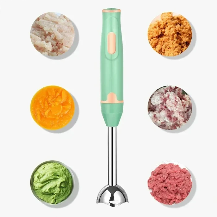 kf-S26100b84d1c241b8aadffe0349107c94J Immersion Hand Stick Blender Electric Food Vegetable Grinder Handheld Stick Mixer for Smoothies Sauces Baby Food Soups - Image 5