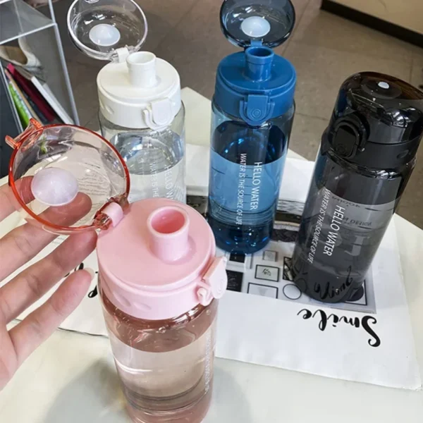 1pc Spring Summer 780ml Large Capacity Portable Water Bottle For Drinking Tea Mug Outdoor Sport Camping Supplies - Image 2