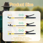 Retractable Sprayer Rod Stainless Steel Watering Wand Sprayer Extension Rod for Outdoor Watering Hanging Plants Garden Tree - Image 6
