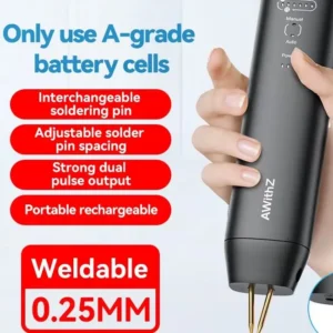 Portable Spot Welder DIY Handheld Spot Welding Machine 11 Gears Adjustable Energy Storage Spot Welding