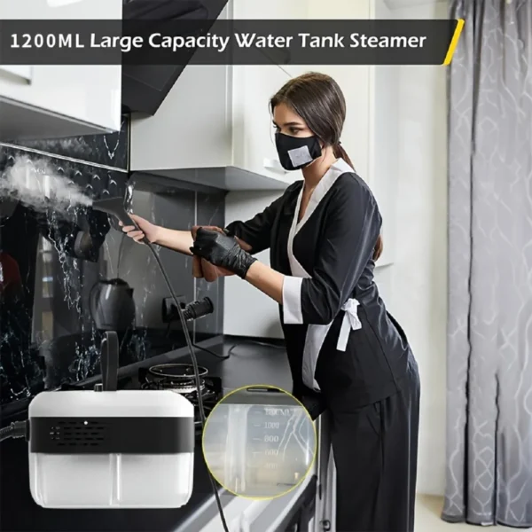 High Pressure and High Temperature Handheld Household Steam Cleaner for Air Conditioning Kitchen Car Furniture Cleaning - Image 2