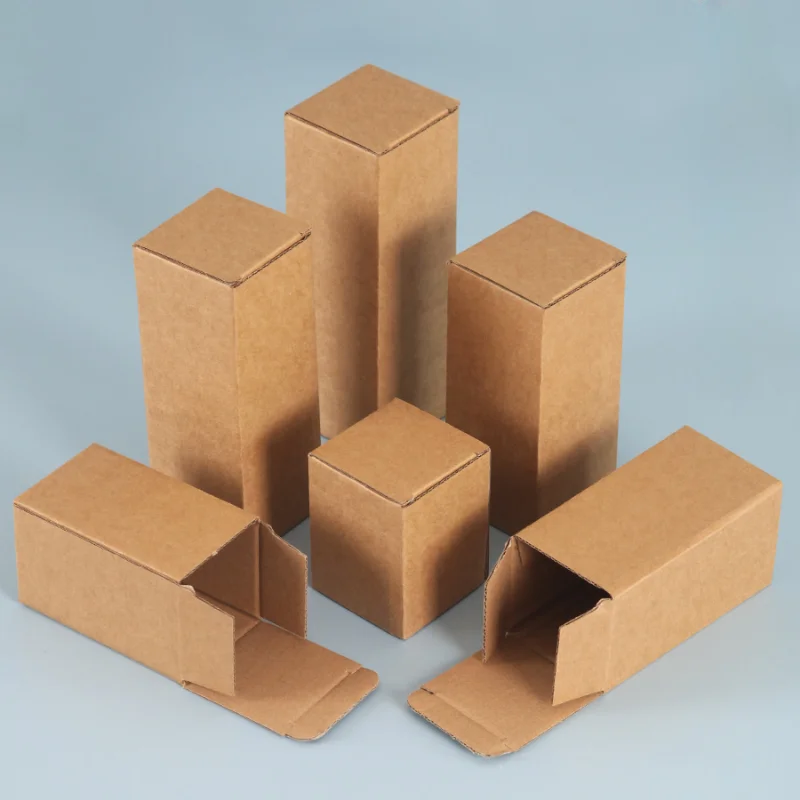 kf-S2cb433b7a47b483593398caf127859c3i Get 20pcs Rectangular Paper Packaging Box Small Empty Corrugated Box Box for Umbrella Cardboard Packaging Universal Paper Carton - Image 1