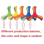 Children Boomerang Soft Three-leaf Cross Adult-kids Interactive Outdoor Toy Early Education Puzzle Decompression Gift - Image 6