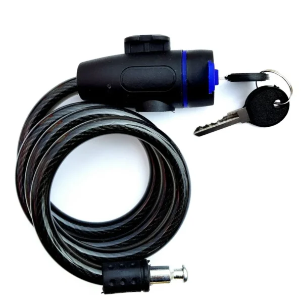 Heavy Duty Motorcycle Chain Lock 84cm Metal Anti Theft Bike Lock with 2 Keys for Maximum Security and Reinforcement of Bicycle - Image 2