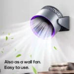 Multifunctional Electric Fan Circulator Wireless Portable Home Quiet Ventilator Desktop Wall Ceiling Fan Air Cooler - Image 2