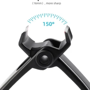 Stainless Steel Nail Clippers Cutter Trimmer Manicure Scissors Thick Hard Toenail Fingernail Pedicure Tools