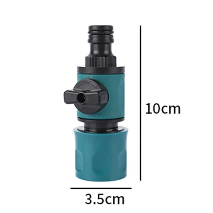 kf-S33b2f10111424bce8972a74830cce7fc8 Garden Hose Shut Off Valve, Quick In-Line Tap Connector for Watering & Irrigation System - Image 6