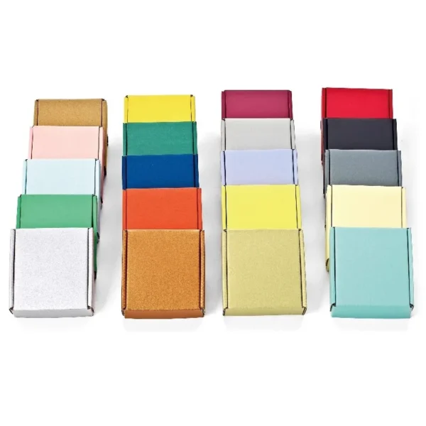 Get 10pcs Three-layer Thick Gift Packaging Box Multi Color Corrugated Box for Packing Hard Clothing Packaging Shipping Box - Image 7