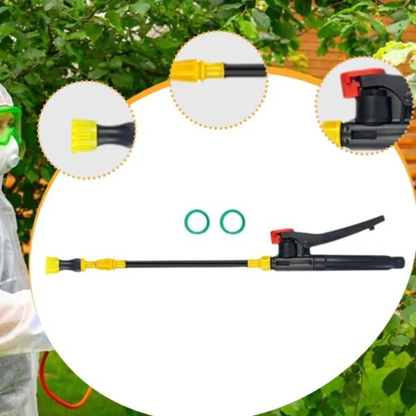 Retractable Sprayer Rod Stainless Steel Watering Wand Sprayer Extension Rod for Outdoor Watering Hanging Plants Garden Tree - Image 5