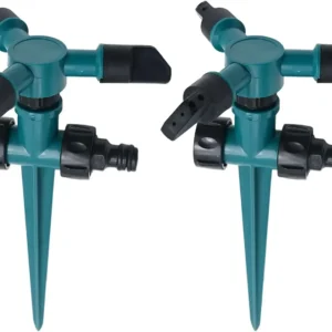 360° Rotating Garden Sprinkler, Automatic Watering System for Agricultural & Lawn Irrigation, Water Saving Sprayer