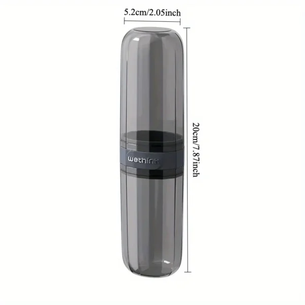 1PC Toothbrush Travel Containers Transparent Portable Toothbrush Case Outdoor/business Trip/travel Acessories - Image 4
