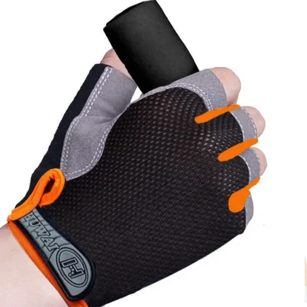 Half Finger Outdoor Cycling Anti Slip Anti Sweat Men Women Half Finger Gloves Breathable Anti Shock Sports Gloves - Image 4