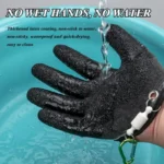 Fishing Catching Gloves Magnet Release Anti-slip Protect Hand From Puncture Scrapes Waterproof Fishing Gloves - Image 3