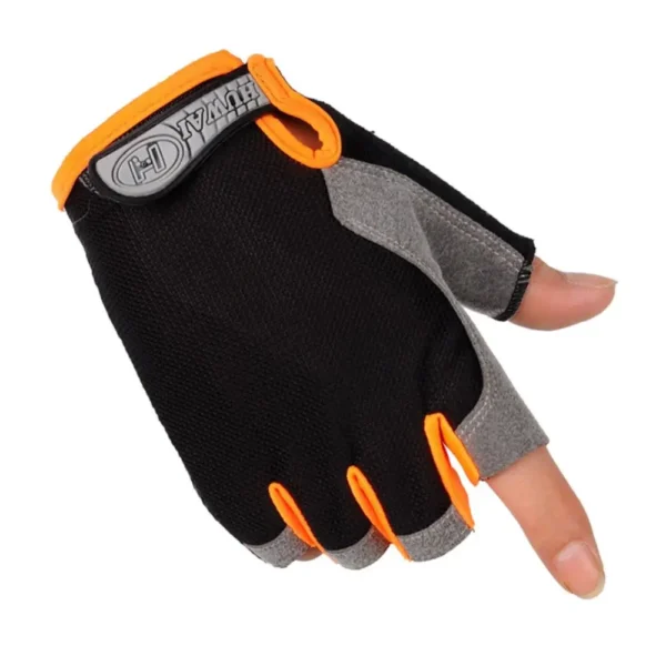 Half Finger Outdoor Cycling Anti Slip Anti Sweat Men Women Half Finger Gloves Breathable Anti Shock Sports Gloves - Image 2