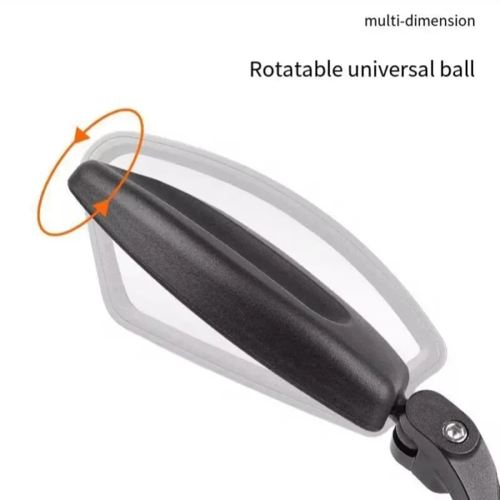kf-S43ca6f77bd0947c3a4ec9de9a5031314c Bike Rearview Mirror Mountain Bike HD Reflection Mirror Battery Bike Adjustable Mirror Outdoor Riding Accessories - Image 2