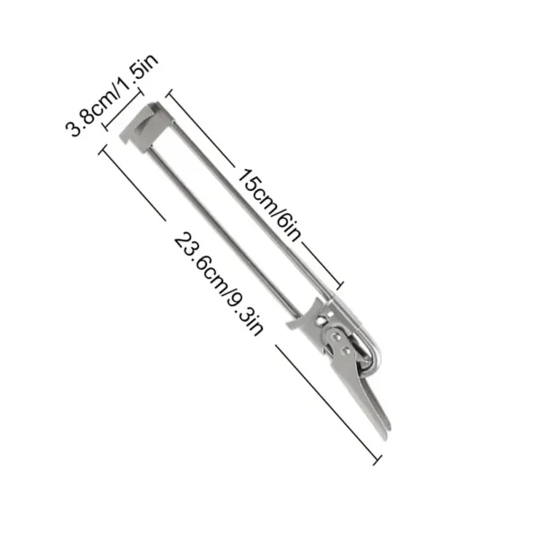 New Non-slip Stainless Steel Can Opener Adjustable Bottle Opener - Image 6