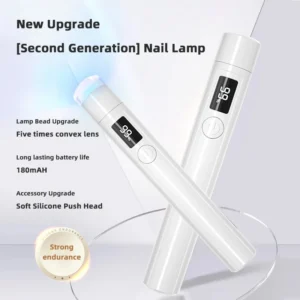 Professional Nail UV LED Lamp Desk With Display Rechargeable Portable Mini Nail Dryer Stand UV Lamp for Nails Art Removable