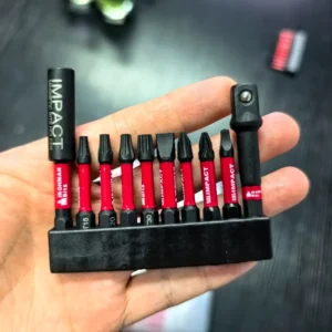 Mixed 2Inches Impact X50 Power Driver bit set ,S2 Alloy Steel Bit with Storage Organizer