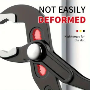 Multifunctional Adjustable Pump Pliers, Large Opening Pipe Pliers, Movable Power Pliers for Plumbing and Repair