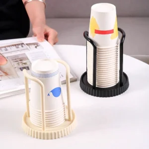 Simple Paper Cup Holder, Disposable Cup Storage Rack, Multifunctional Coffee and Milk Tea Cup Storage Rack, Cup Extractor