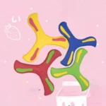 Children Boomerang Soft Three-leaf Cross Adult-kids Interactive Outdoor Toy Early Education Puzzle Decompression Gift - Image 3