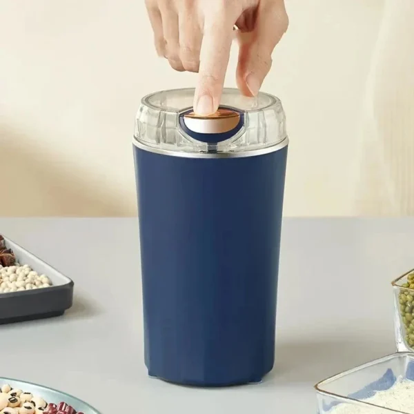 2025 New Small Electric Grinding Machine Grain Grinder Coffee Grinder Stainless Steel Nuts Beans Grains Mill Herbs for kitchen - Image 1