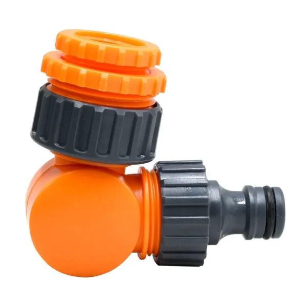 Garden Hose Connector, 1/2 Inch Faucet Adapter, Plastic Quick Connect Click-lock for Watering & Irrigation - Image 2