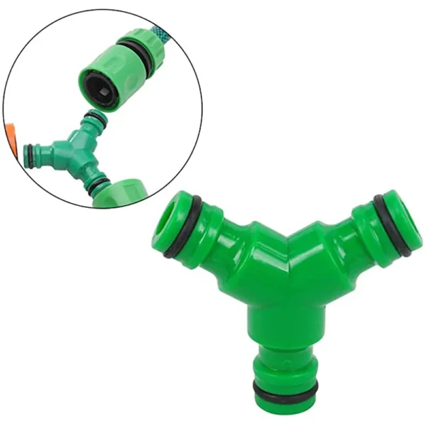 15Pcs Garden Hose Connector Set, Quick Connectors for Pipe Repair, 3 Tap Extender, Irrigation Accessories - Image 6