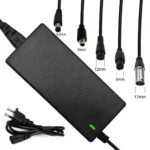 Brand New Power Adapter AC 100-240V Black DC 42V 2A Electric Scooter Accessories US/ EU/ UK Plug For 24-36v Lithium Battery