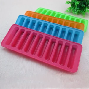 Creative Silicone Ice Cube Tray Mold Finger 10 Grid Chocolate Mold Tray For Water Bottle Ice Cream Pudding Maker Mold Bar Kitche