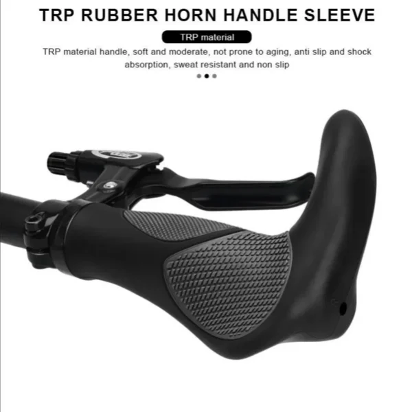 Bicycle Grips Comfy TPR Rubber MTB Cycling Ergonomic Soft Lock Mountain Bike Handlebar Casing Sheath Shock Absorption Hand Grips - Image 5