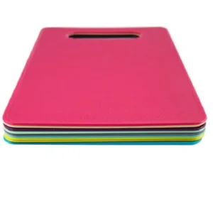 Creative PP Square Chopping Board, Non-Slip Vegetable & Fruit Cutting Board, Easy to Clean Kitchen Tool