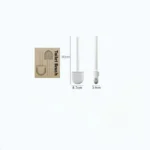 Wall-mounted toilet brush silicone flat brush head toilet brush cleaning brush set toilet clean brush bathroom - Image 6