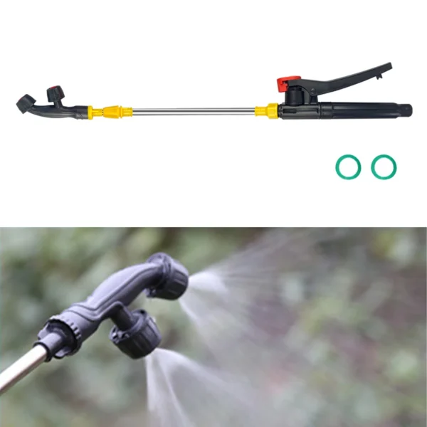 Retractable Sprayer Rod Stainless Steel Watering Wand Sprayer Extension Rod for Outdoor Watering Hanging Plants Garden Tree - Image 3